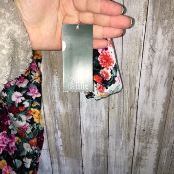 NWT Wild Fable Black Floral Dress - Picture 5 of 5